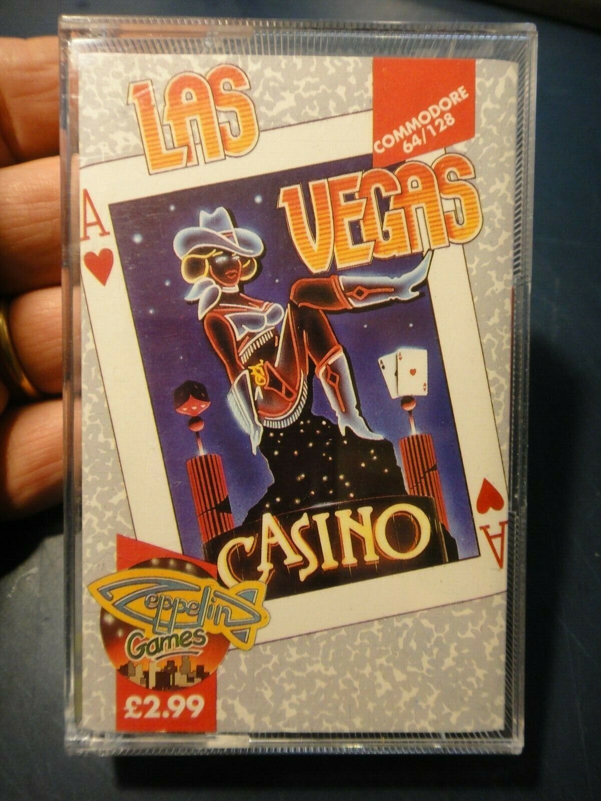 Jeu Vidéo Cassette Ocean Pour Commodore 64 En Bon état – Rétro Gaming Vintage