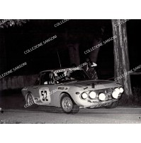 - 14a Rally Ruota d'Oro 1976 - LANCIA FULVIA - CONCORRENTE N°52 - 24 X 18 CM -