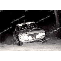 -- 14a Rally Ruota d'Oro 1976 - LANCIA FULVIA - CONCORRENTE N°52 - 24 X 18 CM --