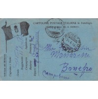 - 1916 FRANCHIGIA MILITARE DA MILITARE DEL REGIO ESERCITO X BONEFRO -