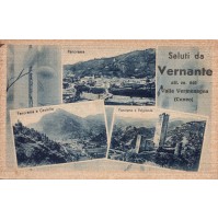- CARTOLINA - VALLE VERMENAGNA  / SALUTI DA VERNANTE - CUNEO VG