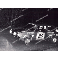 - FOTO 5° RALLY DI SAN GIACOMO DI ROBURENT 1977 - VW GOLF - 24 X 18 CM -