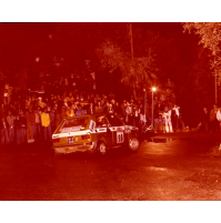 ---- FOTO DEL 1977 --- 15° RALLYE SANREMO --- VW GOLF N° 96 -