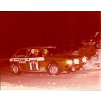 ---- FOTO DEL 1977 --- 5° RALLY VALLI IMPERIESI --- VW GOLF N° 80 -