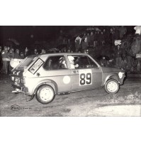 -- FOTO DEL 1977 -- RALLY DE IL CIOCCO - VW GOLF N° 89 -
