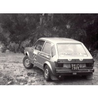 -- FOTO DEL 1977 -- RALLY DE IL CIOCCO - VW GOLF N° 89 --