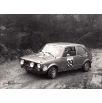 --- FOTO DEL 1977 -- RALLY DE IL CIOCCO -- VW GOLF N° 89 ---