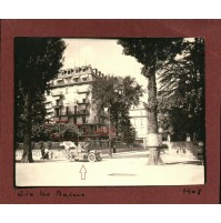 - FOTOGRAFIA DEL 1908 - AIX LES BAINS FRANCE - HOTEL D'ANGLETERRE -