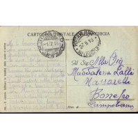 - GIUGNO 1916 FRANCHIGIA MILITARE DA MILITARE REGIO ESERCITO X BONEFRO CB