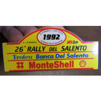 - PICCOLO ADESIVO - 26° RALLY DEL SALENTO - 1992