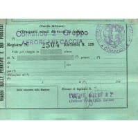 - TRASPORTI MILITARI COMANDO 2° GRUPPO AEROPLANI CACCIA - REGIA AERONAUTICA 1942