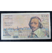 1000 MILLE FRANCS - BANQUE DE FRANCE - 1956 - N.7-4-1955.N.