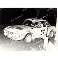 14a Rally Ruota d'Oro 1976 - LANCIA FULVIA - CONCORRENTE N°52 - 24 X 18 CM