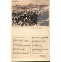 1896-1906 CARTOLINA RICORDO DELLA LIBERAZIONE DI CASSALA - AFRICA I MORTI TUCRUF