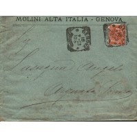 1903 - BUSTA MOLINI ALTA ITALIA GENOVA - 
