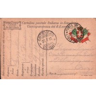 1917 FRANCHIGIA 49° FANTERIA BRIGATA PARMA - GENIO ZAPPATORI - DAL FRONTE C8-310