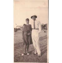 1930ca FOTO DI AMICI AL MARE  - FORSE A TRIPOLI LIBIA - COLONIZZATORI ITALIANI -
