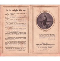 1934 - SANTINO RICORDO DELLA BENEDIZIONE DELLE CASE - LOANO -   C9-1408