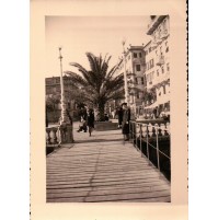 1938 - FOTOGRAFIA DI SIGNORA A RAPALLO -- GENOVA --