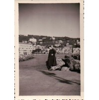 1938 - FOTOGRAFIA DI SIGNORA A SANTA MARGHERITA LIGURE - GENOVA 