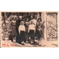 1944 - FOTO DI FAMIGLIA A FINALE LIGURE ( SAVONA ) FOTO LEICA MARINARI