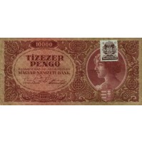 1945 - BANCONOTA TIZEZER 10000 PENGO - MAGYAR NEMZETI BANK - UNGHERIA 