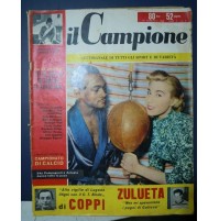 1956 RIVISTA IL CAMPIONE - FAUSTO COPPI ZULUETA EDY CAMPAGNOLI CICLISMO LIGURIA