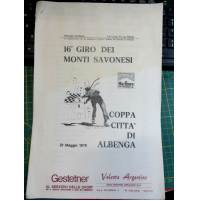 1978 - 16° GIRO DEI MONTI SAVONESI - COPPA CITTA' DI ALBENGA - RALLY