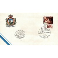 1990 - FDC REPUBBLICA DI SAN MARINO - FINE OCCUPAZIONE