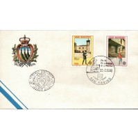 1990 - FDC REPUBBLICA DI SAN MARINO - UFFICIO POSTALE SUL PIANELLO