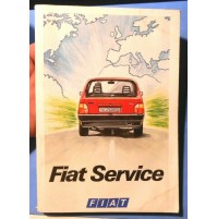 1990ca - FIAT SERVICE FIAT UNO - PUNTI ASSISTENZA - LIBRETTO