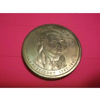 2007 - D John Adams Presidential Dollar Coin 1 DOLLARO COMMEMORATIVO  (6)