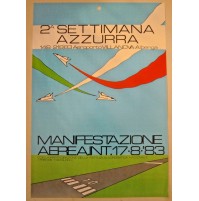 2a SETTIMANA AZZURRA - MANIFESTAZIONE AEREA VILLANOVA D'ALBENGA 1983 
