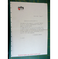 3 GIUGNO 1977 - RALLY 4 REGIONI - CIRCOLARE INFORMATIVA N.6 -