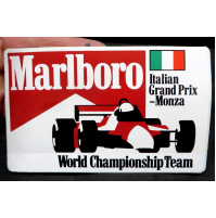 ADESIVO  MARLBORO ITALIAN GRAND PRIX - MONZA ' 13 x 8 CM - VINTAGE