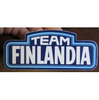 ADESIVO VINTAGE - TEAM FINLANDIA -