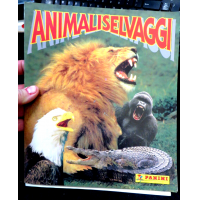 ALBUM DI FIGURINE - ANIMALI SELVAGGI - PANINI 1995 -