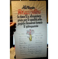 ALLA MAESTRA ADRIANA BELLINO - PIETRA LIGURE 1975 - MAESTRA ELEMENTARE