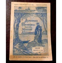 ALMANACCO CLAVERIANO A PRO DELLE MISSIONI AFRICANE - 1925 REDENZIONE SCHIAVI -