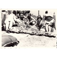 ANNI '50 - GRUPPO DI FAMIGLIA AL MARE - LIDO - (4-27)