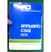 ANNUARIO CSAI 1978 - Automobilismo sportivo - ACI Automobile club d'italia