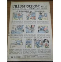 ANTICO FUMETTO L'ILLUSTRAZIONE DEI PICCOLI - SENZA DATA - 1919 ANNO VI IK-8-189