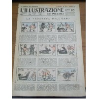 ANTICO FUMETTO L'ILLUSTRAZIONE DEI PICCOLI - SENZA DATA - 1919 ANNO VI IK-8-190