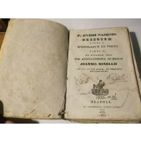 ANTICO TESTO P. OVIDII NASONIS TRISTIUM  JOANNIS MINELLII 1834 L-5