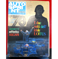 Autosprint Anno 1978 Annuario Supplemento speciale Stagione '78 + poster