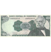 BANCO CENTRAL DE VENEZUELA - VEINTE 20 BOLIVARES 1992