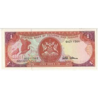 BANCONOTA CENTRAL BANK OF TRINIDAD AND TOBAGO  ONE DOLLAR  (7)