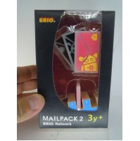 BRIO 33298 Mail Pack 2 - 5 Pezzi Set Con schede elettroniche X TRENINO (S/L-17)