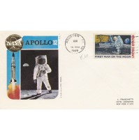 BUSTA PRIMO GIORNO APOLLO 12 HOUSTON NASA 1969 UNITED STATES 10 C 2-39
