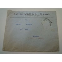 BUSTA PUBBLICITARIA - ENRICO MORA & C. - MILANO -  C8-222